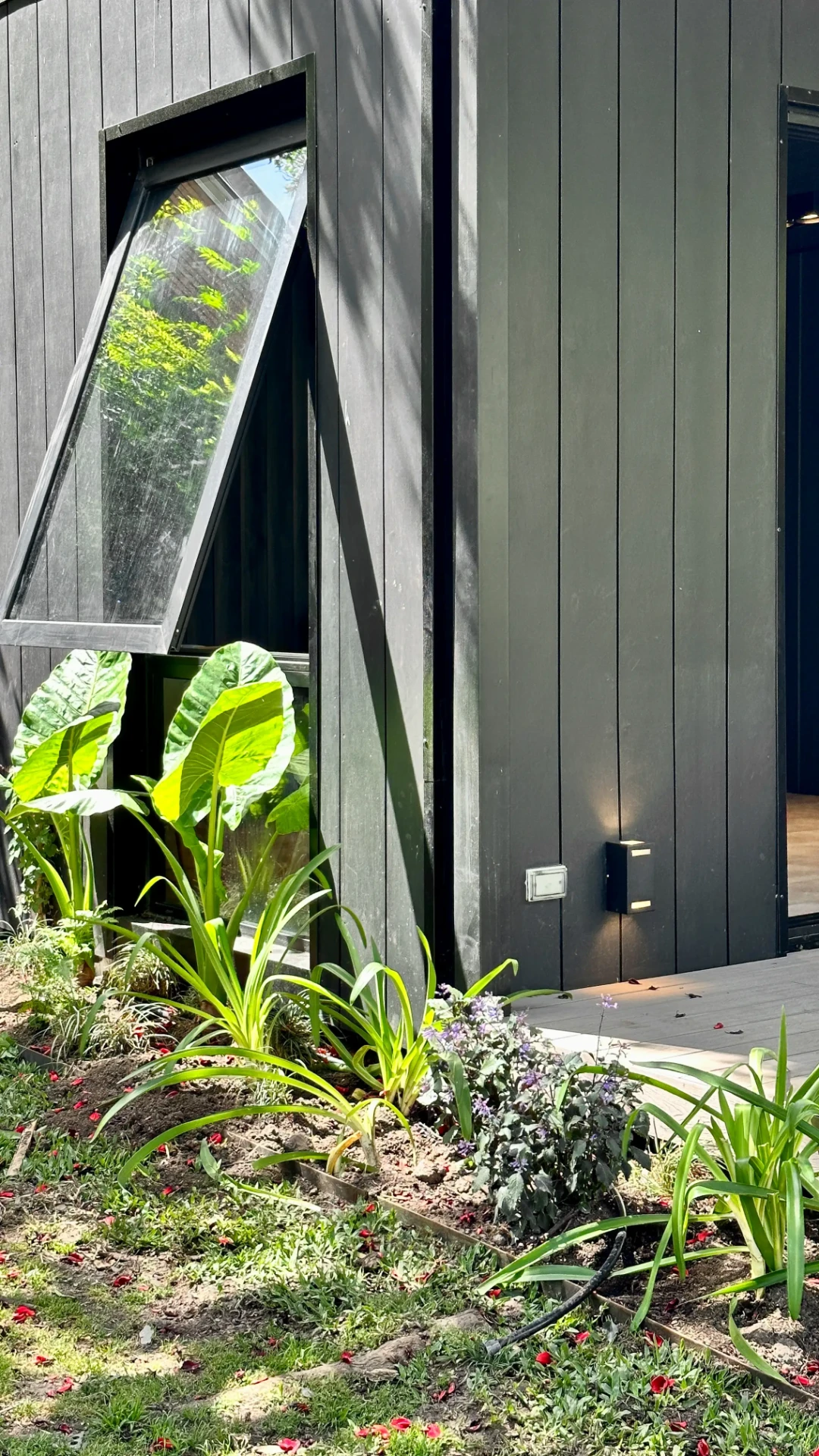 Siding cementicio liso negro
